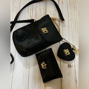 Juicy Couture mini cross body set